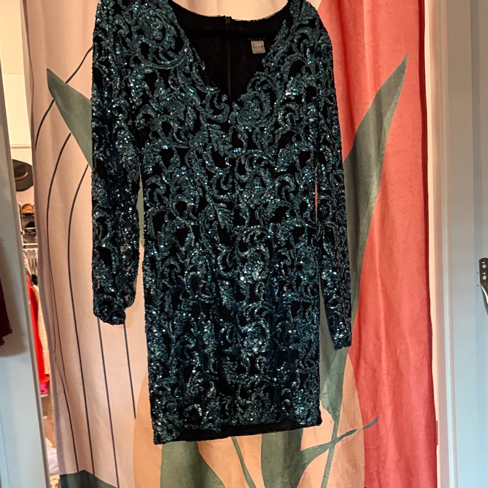 Sequin Embellished Dress